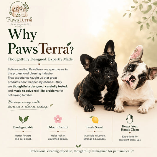 PawsTerra Premium Scented Poop Bag (15 x 15pc/roll)